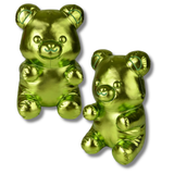 Metallic Teal Yummy Bear Soft Pillow - Assorted