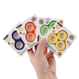Finger Magnetic Spinner  Ring Fidget Kids Toy- Assorted