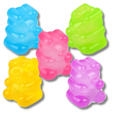 Jumbo Sugar Squeezy Fidget Bear Kids Toy In Bulk - Assorted