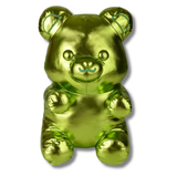Metallic Teal Yummy Bear Soft Pillow - Assorted