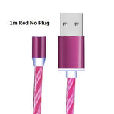 Colorful LED Light Type-C USB Cable