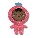 Cute Plush Fruit People Toy For Kids - Assorted