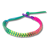 Rainbow Collor Friendship Bracelet For Kids In Bulk - Assorted
