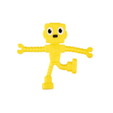 Wholesale Colorful 2.25" Mini Robot Design Assorted Bendable Toys For Kids