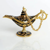 0907BA Vintage Legend Aladdin Lamp Magic Genie Wishing Ligh Tabletop Decor Crafts For Home Wedding Decoration Gift For Party Home Decor