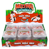 Melting Christmas Snowman Putty Fidget Kids Toy