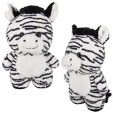 Scruffy Plush Stuffed Zebra Kids Toy in Bulk