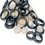 Energize Your Style with Hematite Stone Rings