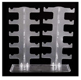 Wholesale ACYRIC 10 PAIR STANDUP SUNGLASS DISPLAY RACK ( Sold by the piece )