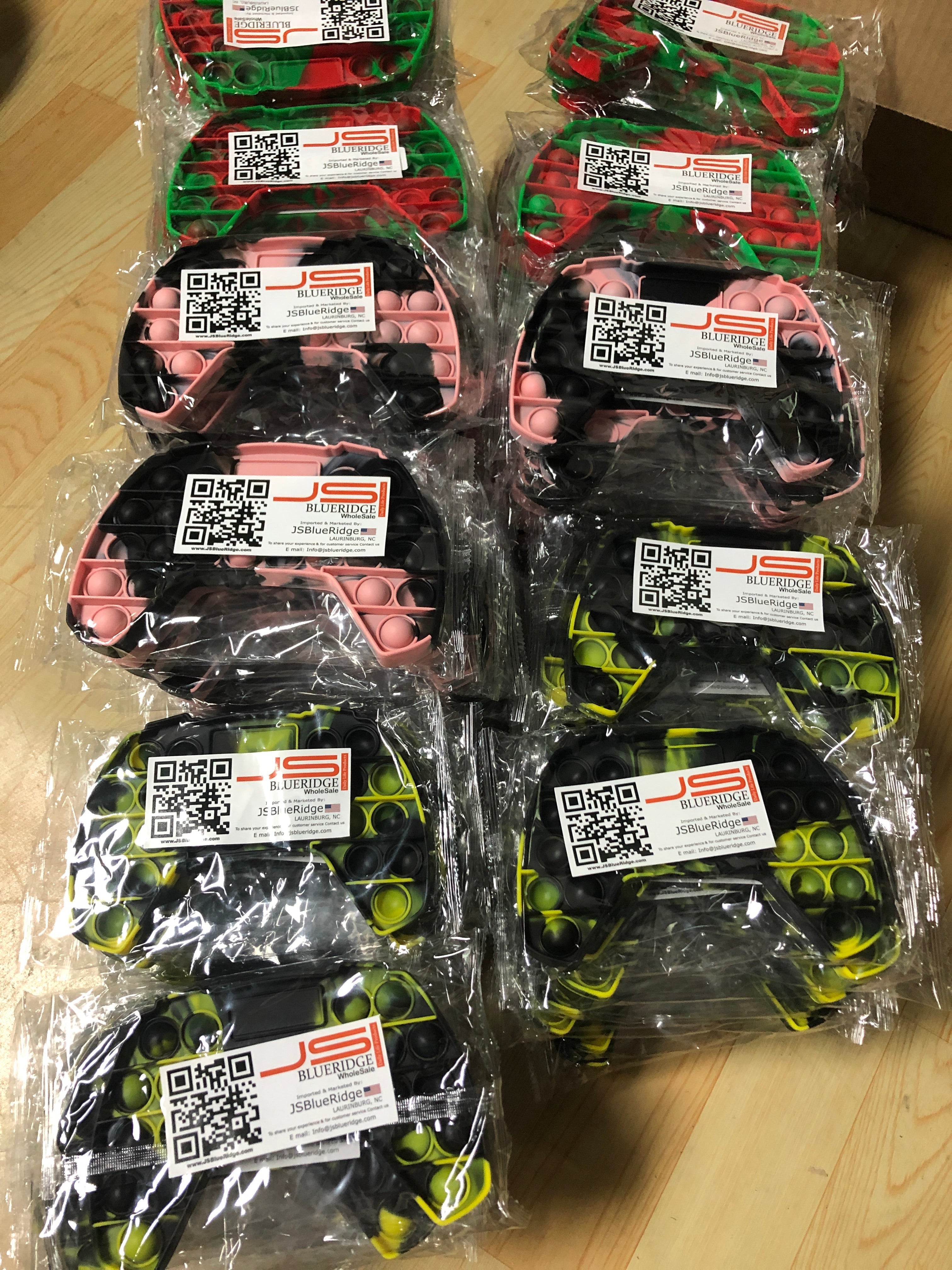 Packing Image Of Game Controller Pop It Fidget Toy 