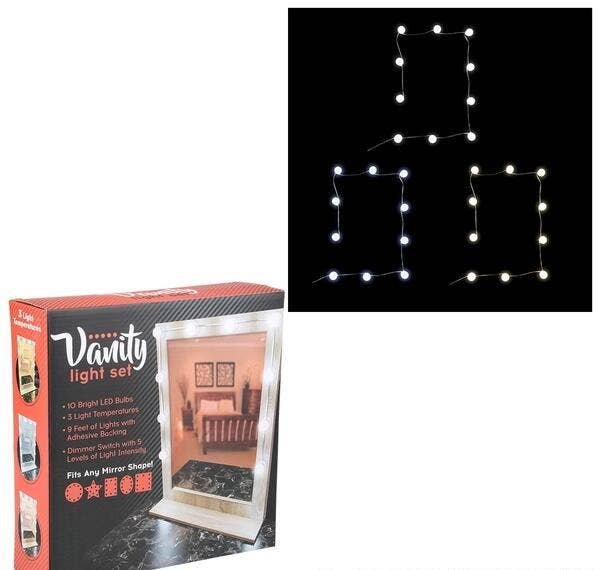 Buy VANITY LED LIGHT SET 10 BULBS in Bulk