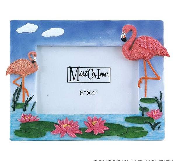 Buy POLYRESIN FLAMINGO FRAME in Bulk