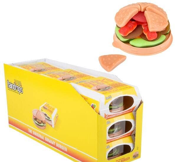 Buy RAINDROPS GUMMY HAMBURGER in Bulk