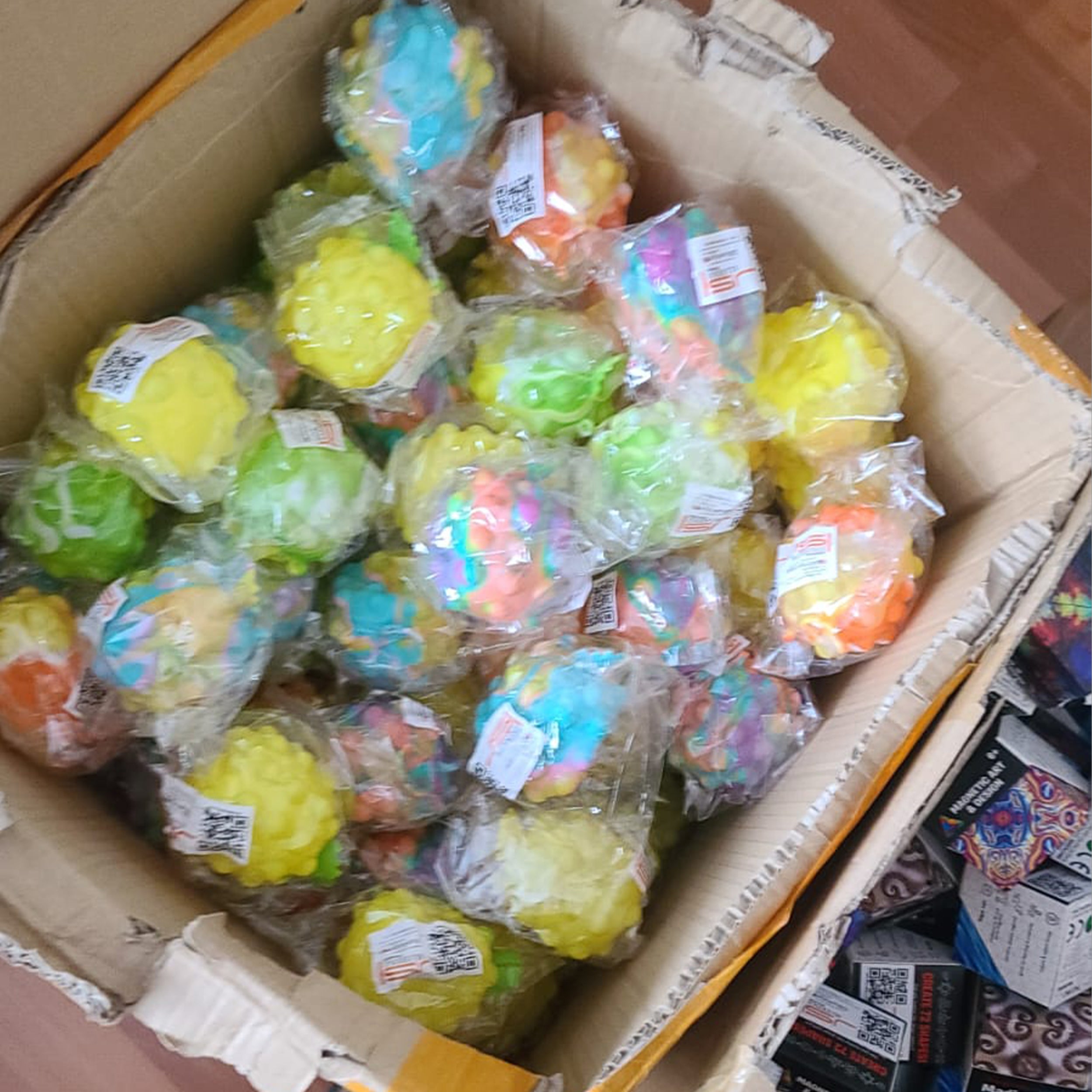 Pineapple Ball Pop it fidget toys