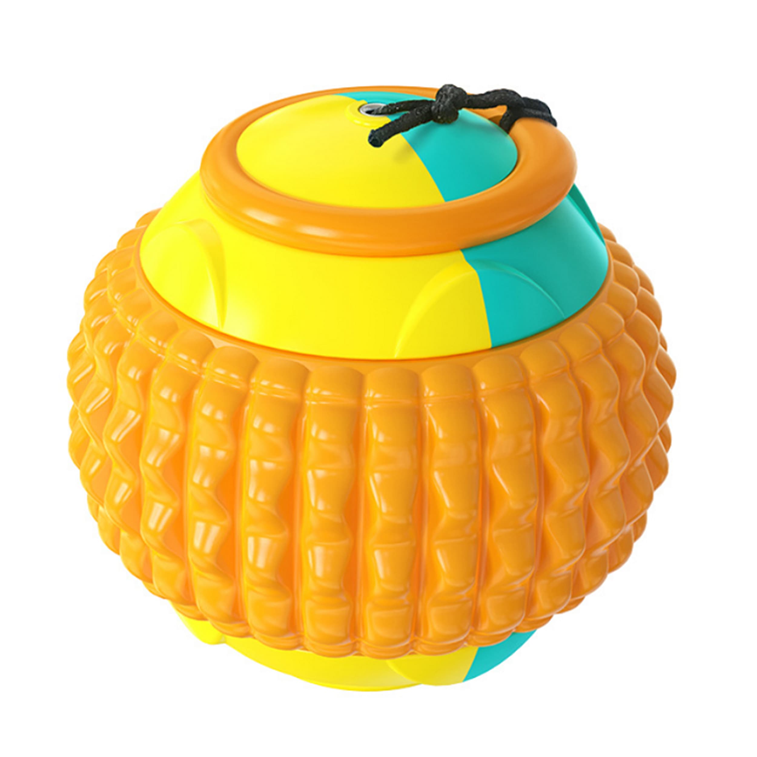 Ring Telescopic Drawstring Ball Dog Chew Toy