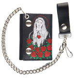 Wholesale Guadalupe Leather Wallets With Chain