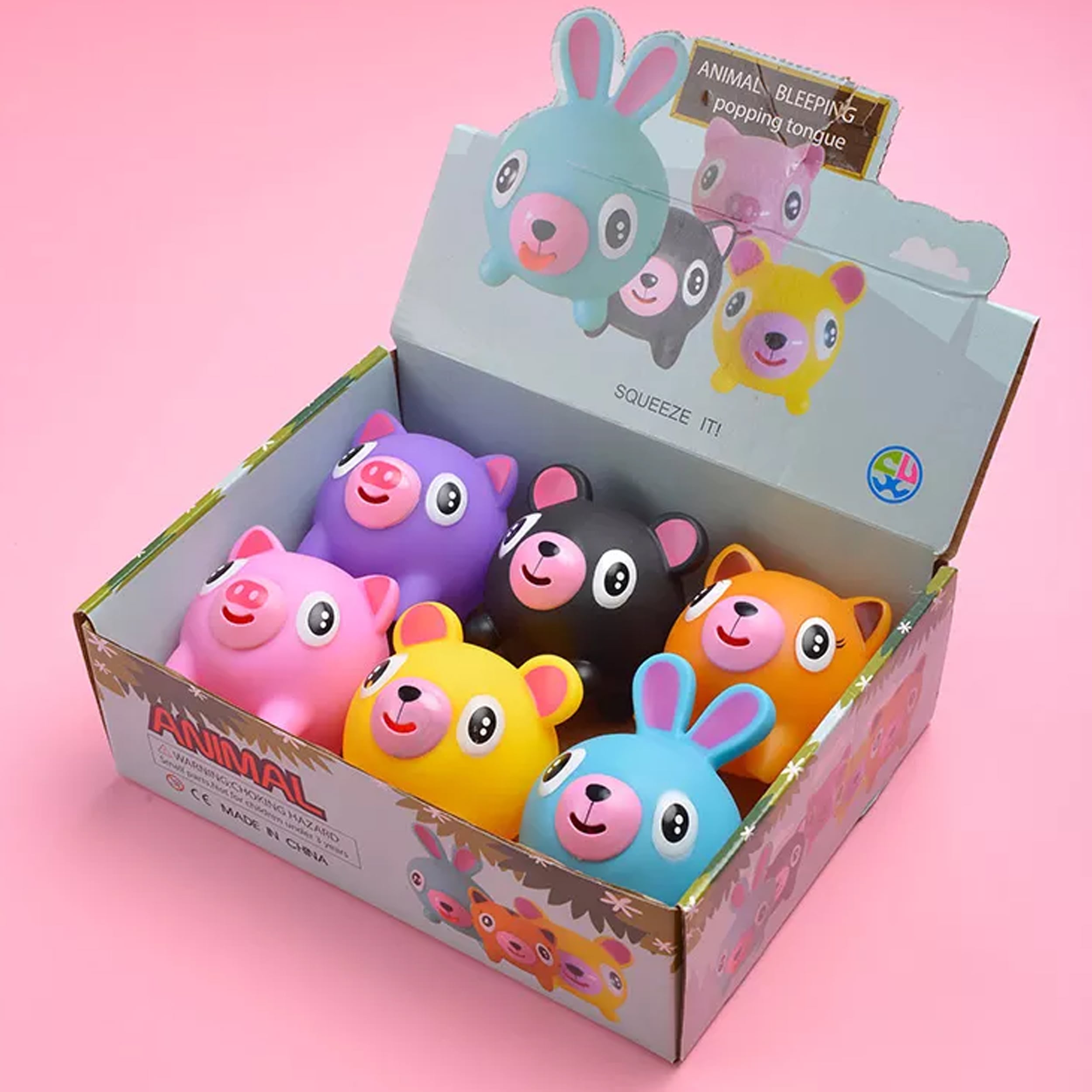 Tongue Pop Out Squishy Toy