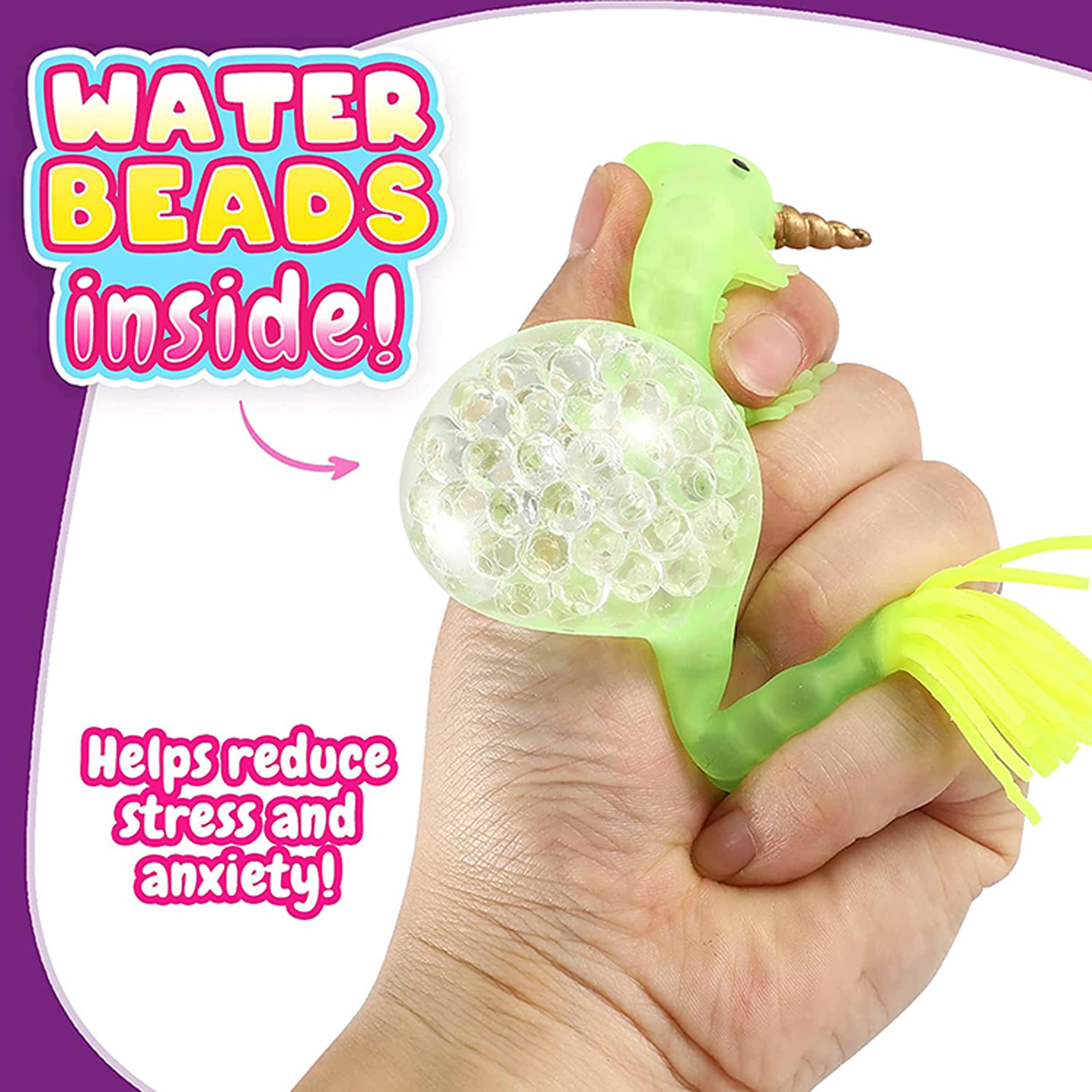  Unicorn Squishy Balls 