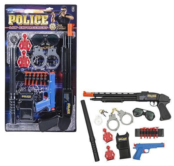 Buy POLICE TARGET PRACTICE SET 7 PC in Bulk