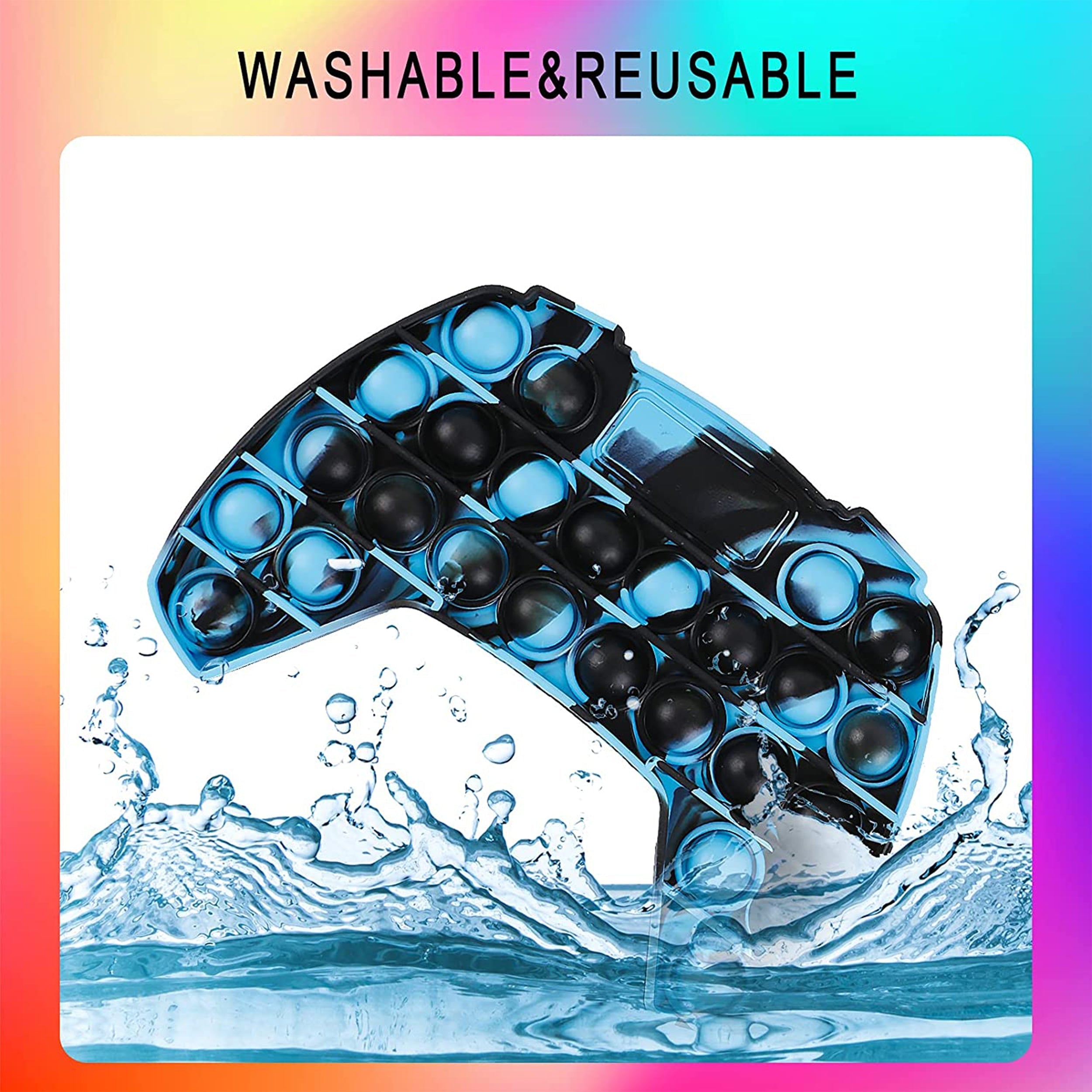 Washable Game Controller Pop It Fidget Toy 
