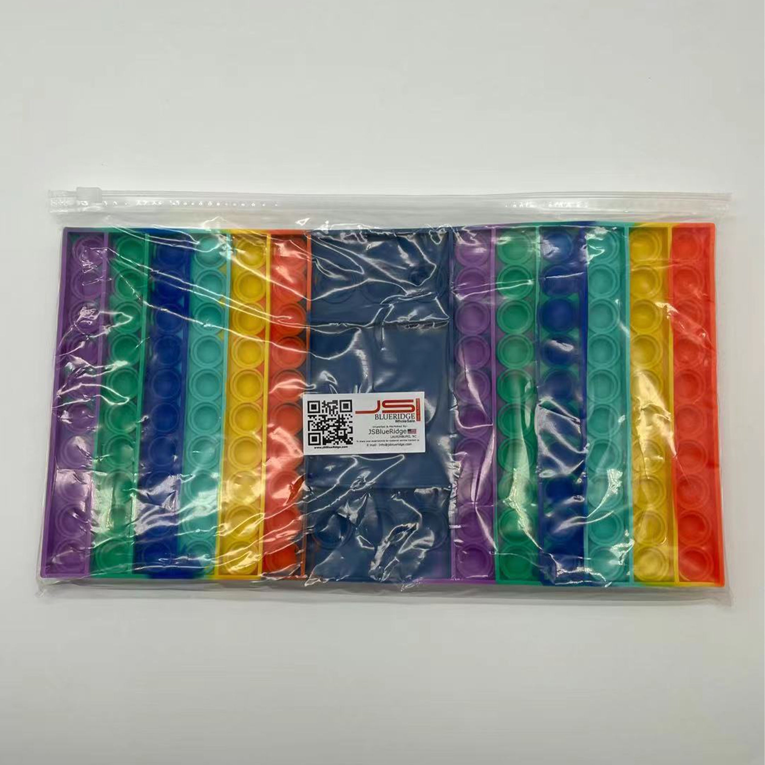 Rainbow chess board pop it fidget toys packing images