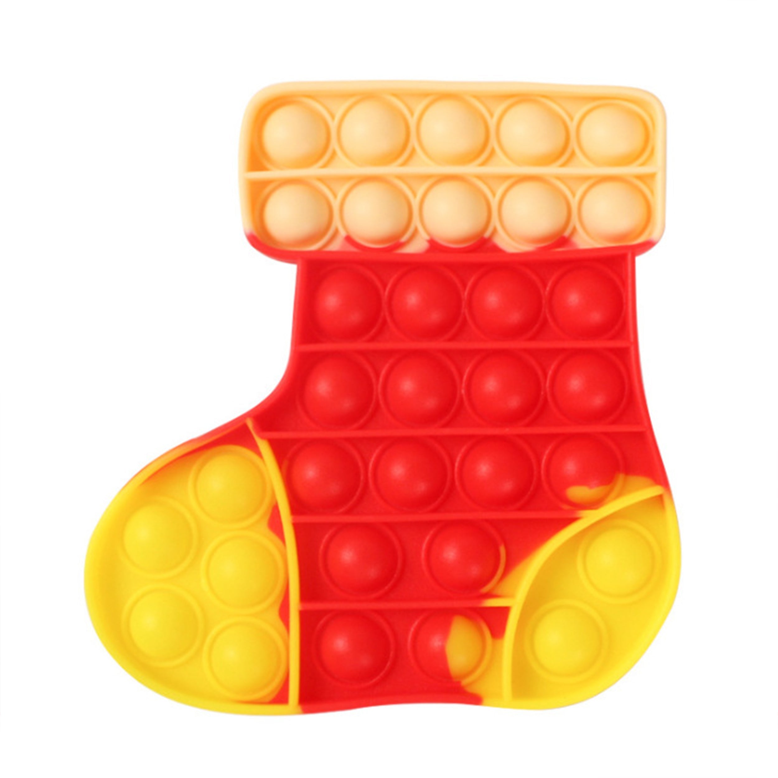 Santa socks pop it fidget toys